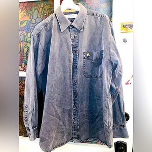 Burberry button down xl